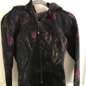 Lululemon floral scuba hoodie